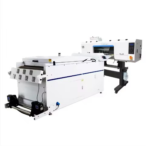 Industrial DTF Printer 4 Heads I3200 with Belt Shaker and Dryer