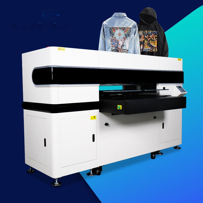Dual – station DTG printer with 4 printheads