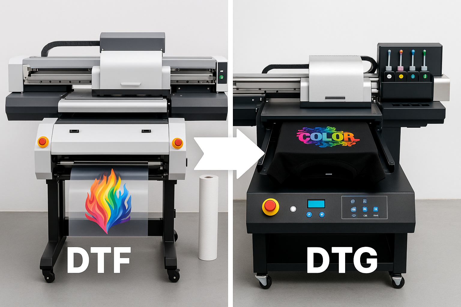 DTF vs DTG Printing: Which Technology is Right for Your Business?